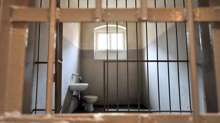 Blick in eine Zelle der ehemaligen DDR-Frauenhaftanstalt Hoheneck in Stollberg (Sachsen) 
