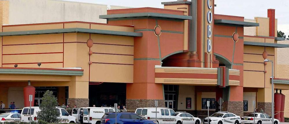 Das wunderschöne Art-Deco-Kino in Tampa, Florida.