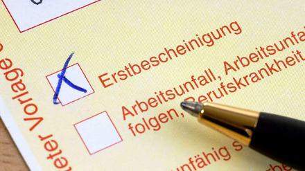 Wenn es nicht mehr geht. In der Verwaltung sind viele oft krank.