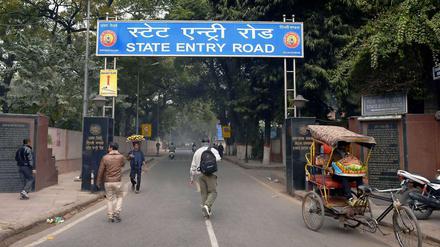 Immer wieder kommt es in Indien zu Vergewaltigungen. In dieser Straße soll kürzlich eine Dänin Opfer geworden sein.