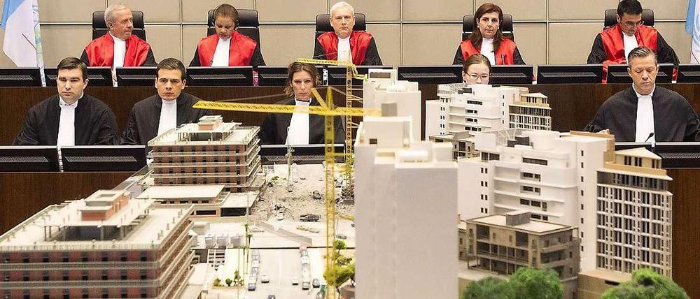 Der Hariri-Prozess wurde am Donnerstag eröffnet.