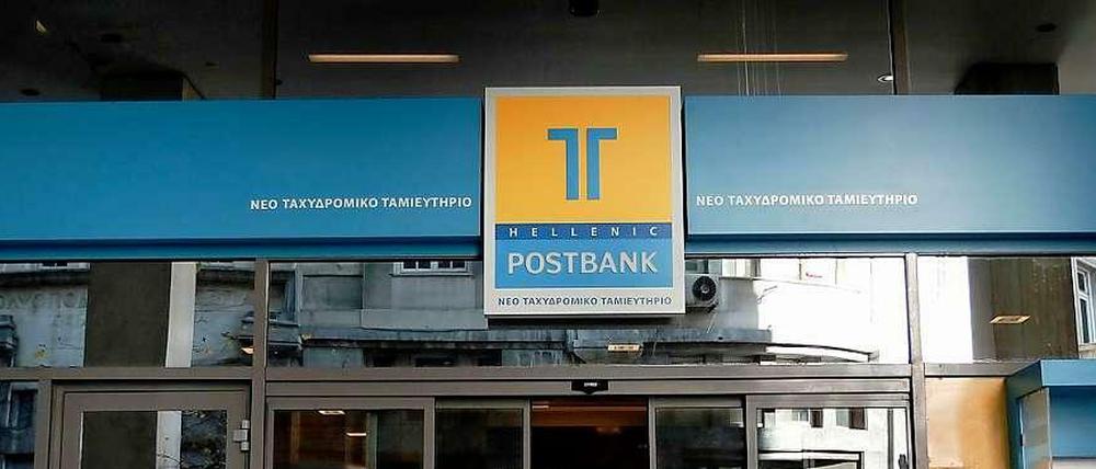 Früher gehörte die griechische Postbank dem Staat. 
