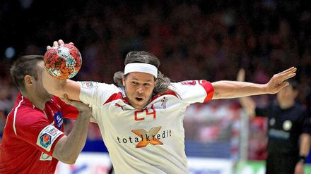 Dänemarks Star Mikkel Hansen.