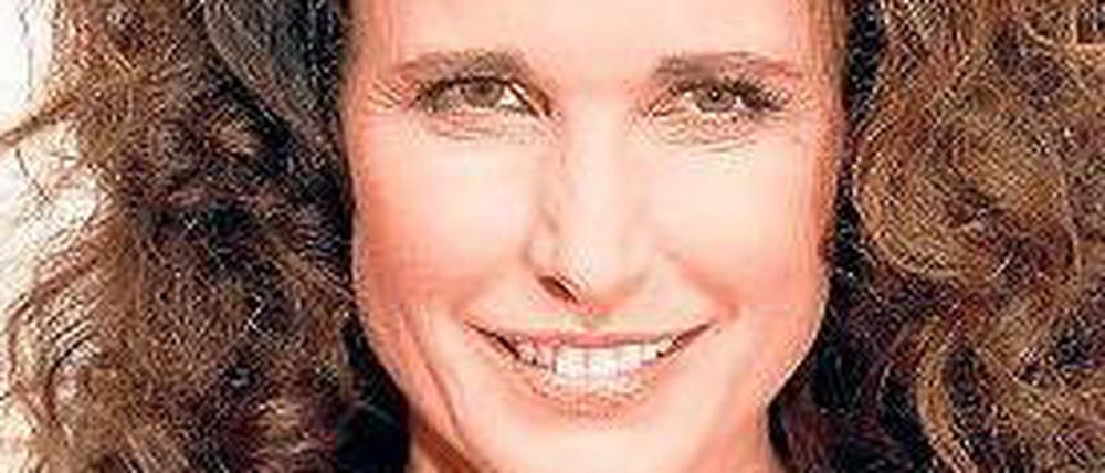Hollywood-Star Andie MacDowell.