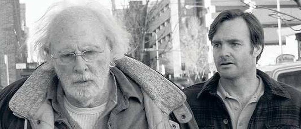 Unterwegs zum Hauptgewinn? Woody Grant (Bruce Dern) und sein Sohn David (Will Forte). 