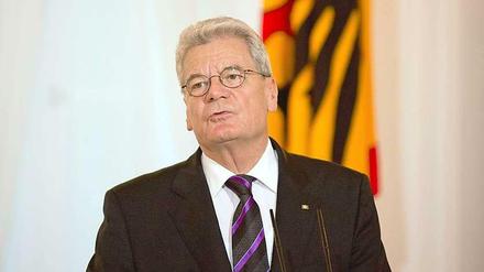 Bundespräsident Joachim Gauck