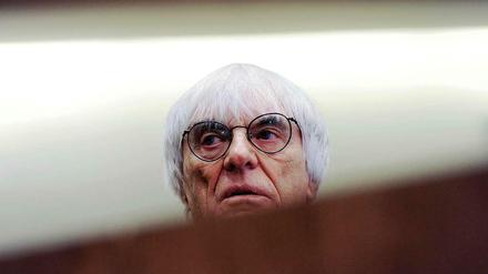Ausgebremst: Formel-1-Boss Bernie Ecclestone.