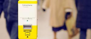 Ticketentwerter der BVG: Nicht jeder Fahrgast nimmt den Automaten in Gebrauch.