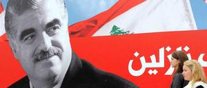 Bis heute wird der durch eine Autobombe getötete Premier Rafik Hariri von vielen Libanesen verehrt. Er hatte den Spitznamen „Mr. Lebanon“.