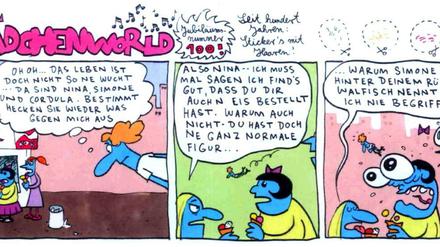Zack zack. Eine Seite aus dem besprochenen Band.