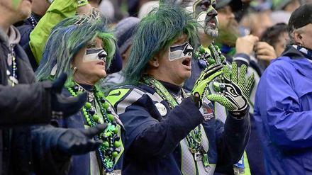 Wo die wilden Kerle jubeln: Im Stadion der Seattle Seahawks.