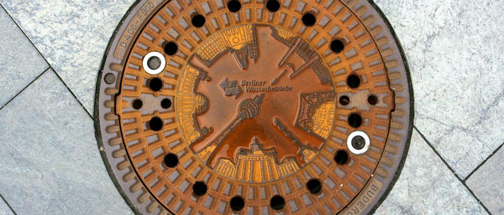 So oder so ähnlich sieht der Einbruchsgegenstand aus - ein Gullydeckel.