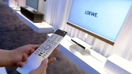 Große Show. Auf der Ifa zeigt Loewe alljährlich seine neuen Highlights. Das soll auch 2014 wieder so sein. 