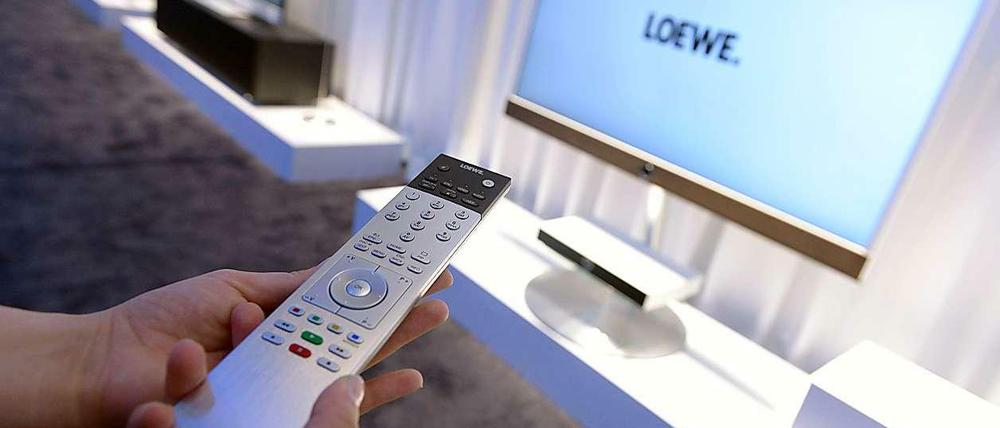 Große Show. Auf der Ifa zeigt Loewe alljährlich seine neuen Highlights. Das soll auch 2014 wieder so sein.