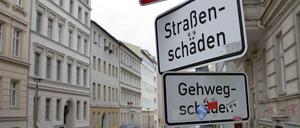 Der Zustand vieler Brücken, Straßen und Schulen in Berlin ist katastrophal.