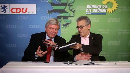 Bouffier und Al-Wazir.