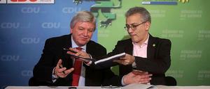 Bouffier und Al-Wazir.