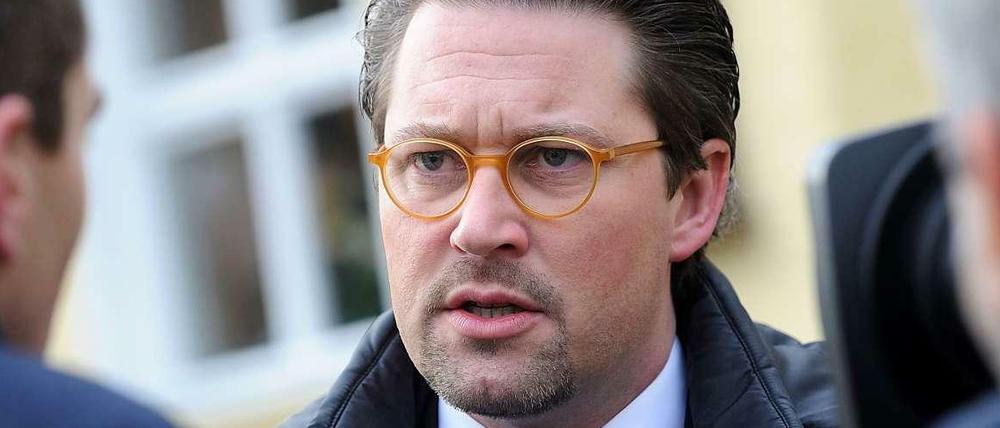 Dem Ärger zuvorgekommen? CSU-Generalsekretär Andreas Scheuer.