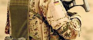 Noch gebraucht? Ein Soldat der deutschen Truppe in Afghanistan. Deren Abzug rückt näher – allerdings begleitet von wachsender Gewalt. Foto: Maurizio Gambarini/dpa