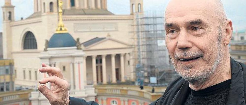 Genug geredet, heute ist Eröffnung. Viele Fotos aus dem Bau des Architekten Kulka unter www.tagesspiegel.de/brandenburg Foto: dpa