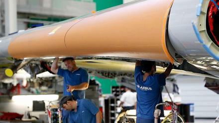 Ein moderner Airbus besteht schon heute zu mehr als 50 Prozent aus textilen Stoffen. Viele davon werden in Deutschland hergestellt.