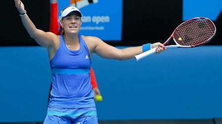 Darf's ein bisschen Frust sein? Für Angelique Kerber wäre mehr als das Achtelfinale in Australien drin gewesen.