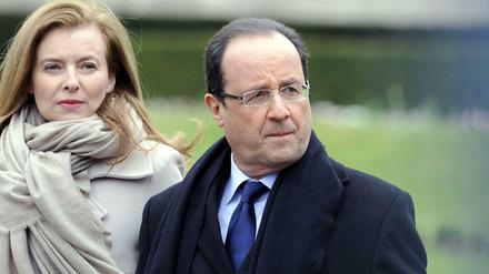 Hollande und Trierweiler in einer Archivaufnahme.