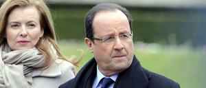 Hollande und Trierweiler in einer Archivaufnahme.