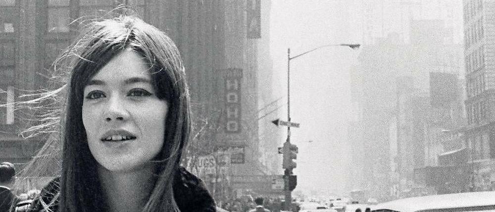 Francoise Hardy im April 1965 in New York.