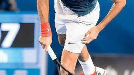 Anmutig aus der Krise. Roger Federer, Weltstar auf dem Weg zurück zu alter Stärke. Foto: dpa