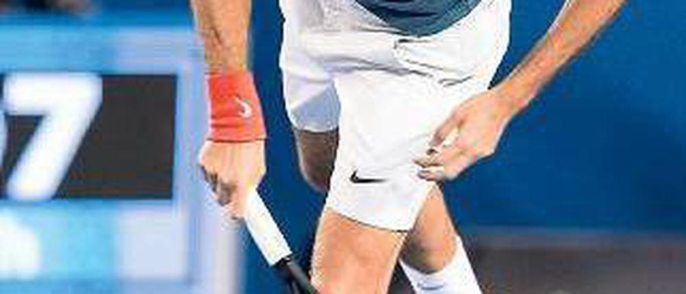 Anmutig aus der Krise. Roger Federer, Weltstar auf dem Weg zurück zu alter Stärke. Foto: dpa
