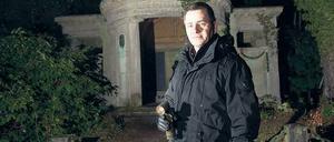 Furchtlos auf Streife. Friedhofsverwalter Olaf Ihlefeldt.