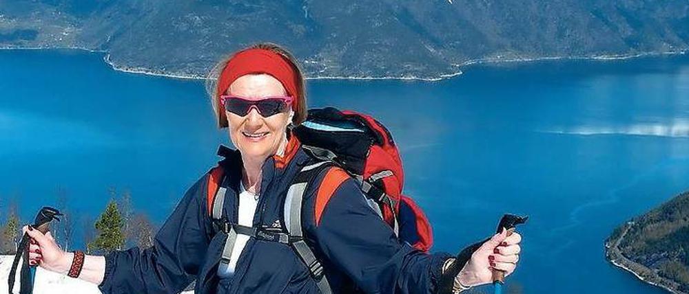 Glücklich im Freien. Königin Sonja liebt das „Friluftsliv“.