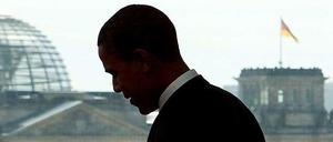 US-Präsident Barack Obama bei seinem Beusch in Berlin 2013.