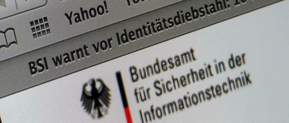 Das BSI wusste seit Dezember vom Datendiebstahl.