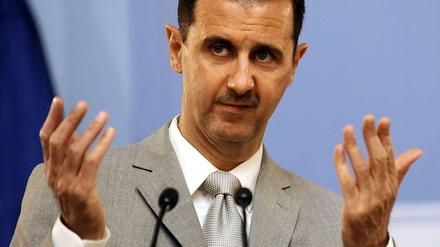 Der Kampf richte sich nur gegen Terroristen, sagt Syriens Machthaber Baschar al Assad.