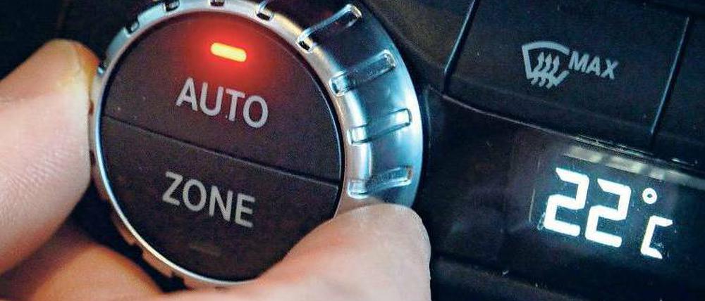 Klimaanlage: Daimler lehnt das von der EU vorgeschriebene Mittel ab. 