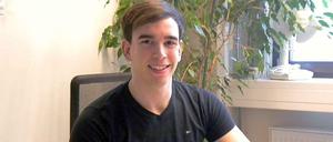 Landesschülersprecher zu sein, ist ein stressiger Job. Janosch Jassim macht ihn ehrenamtlich.