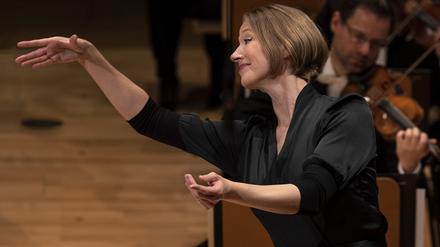 Das Konzerthausorchester Berlin mit Joana Mallwitz.