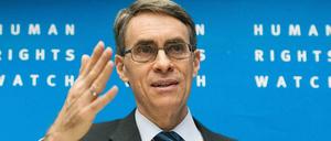 Kenneth Roth, Direktor von Human Rights Watch