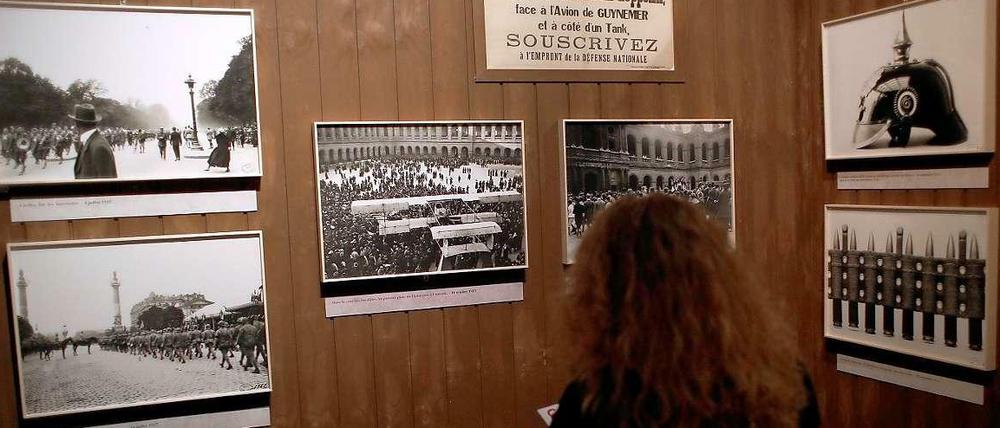 In Paris läuft schon eine Ausstellung zum Alltag im Krieg.