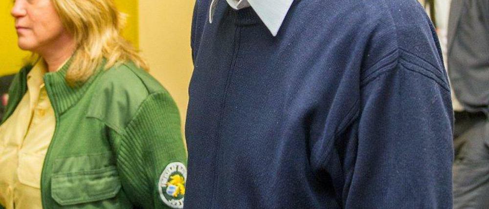 Jürgen Böhnhardt wirkte bei seiner Aussage überfordert.