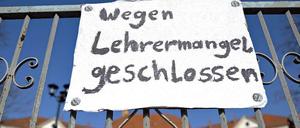 Mehr als 2.000 neue Lehrer braucht Berlin im Jahre 2014.