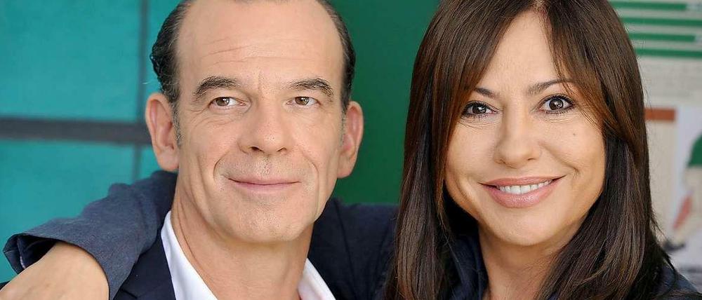 Sächseln nicht mehr. Martin Wuttke und Simone Thomalla. 