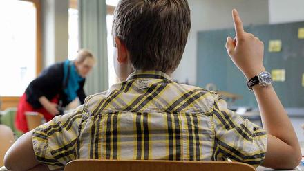 Schüler im Unterricht.