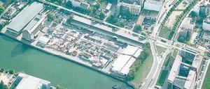 Das Plangebiet mit dem Viktoriaspeicher liegt im Ortsteil Kreuzberg an der Grenze zum Bezirk Mitte zwischen der Spree und der Köpenicker Straße.