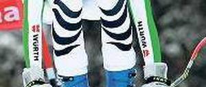 Gut gelaufen. Maria Höfl-Riesch bei ihrem gestrigen Sieg. Foto: Reuters