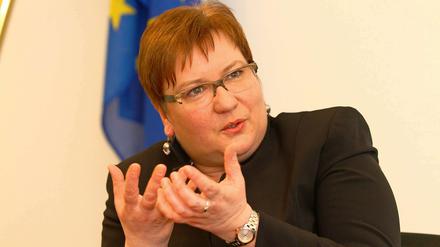 Iris Gleicke (SPD, die neue Ost-Beauftragte der Bundesregierung.