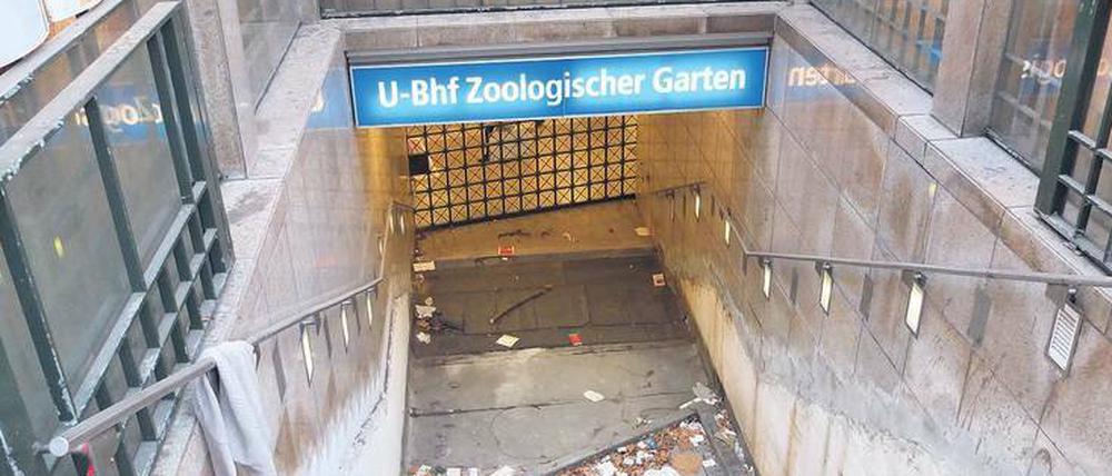 Es geht aufwärts. Seit 2012 gibt es Probleme mit dieser Treppe. 