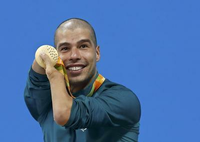 Brasiliens Schwimmstar Daniel Dias holt das erste Gold.